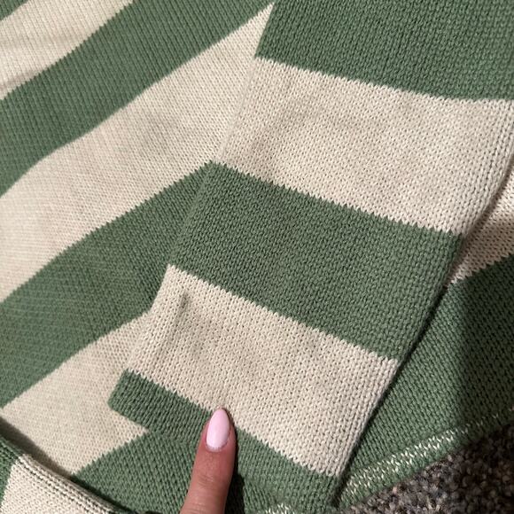 VELVET HEART Women's Stripe Cardigan Size S In Ivory Multi - Picture 6 of 15